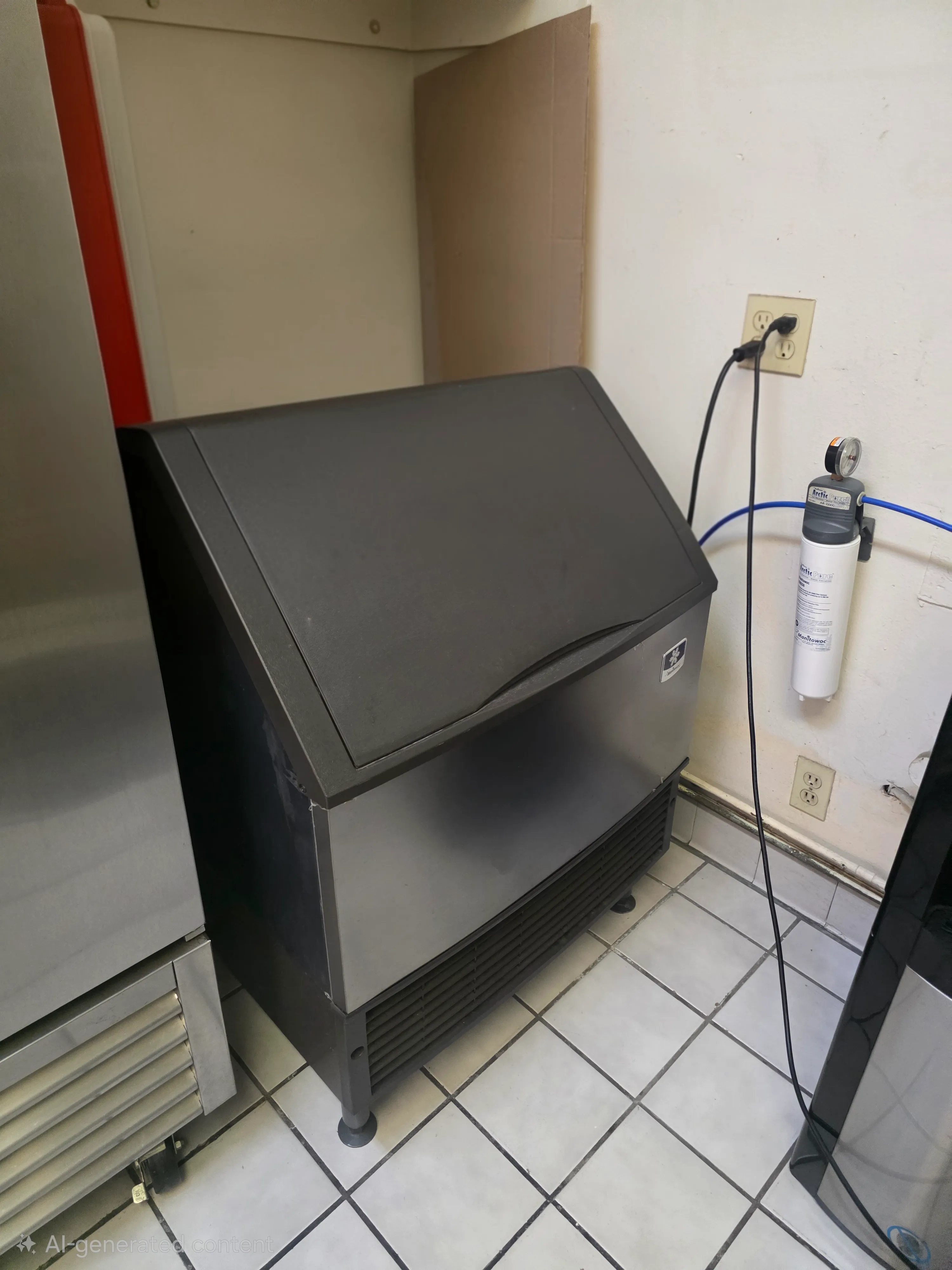 Standalone undercounter ice machine diagnostics and repair service